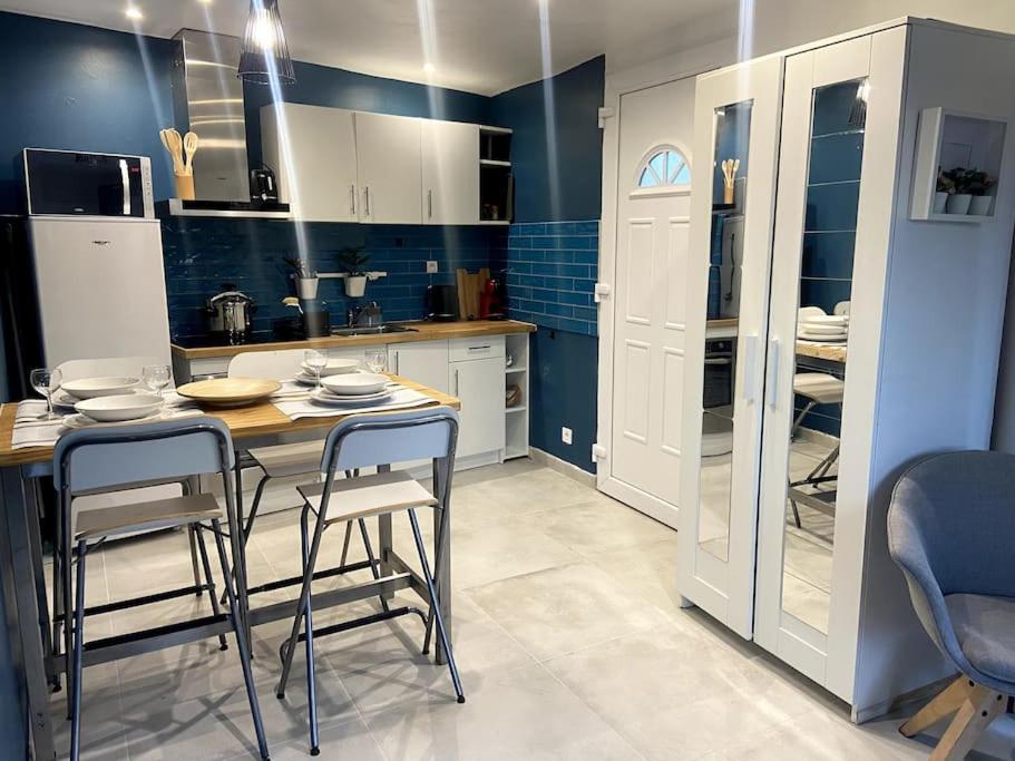 Maison Jardin Et Parking Gratuit - 10 Min De L'Aeroport - Metro 14 - Arrivee Autonome Orly Dış mekan fotoğraf