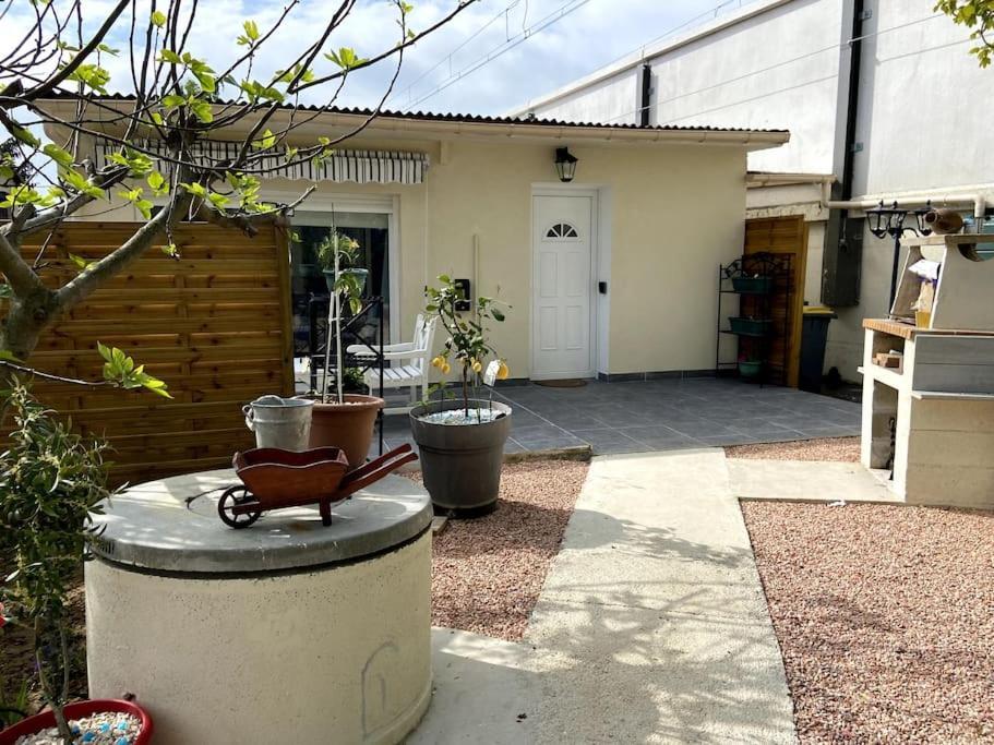 Maison Jardin Et Parking Gratuit - 10 Min De L'Aeroport - Metro 14 - Arrivee Autonome Orly Dış mekan fotoğraf
