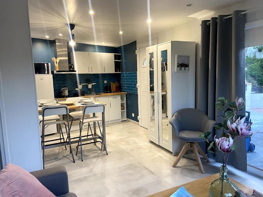 Maison Jardin Et Parking Gratuit - 10 Min De L'Aeroport - Metro 14 - Arrivee Autonome Orly Dış mekan fotoğraf